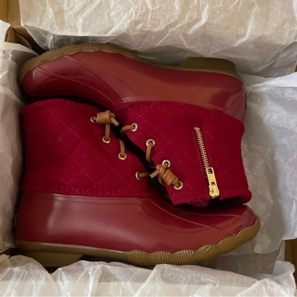 Sperry Saltwater Quilted Waterproof Boot - Picture 8 of 9